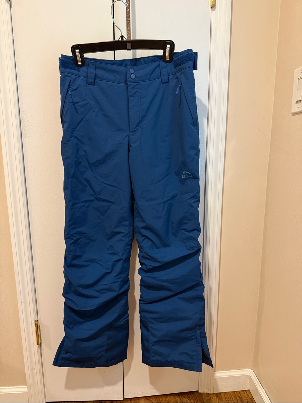 L.L. BEAN Boys Blue Insulated Snow Pants